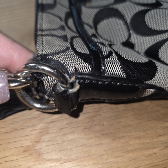 Coach Black and Gray Crossbody Bag - Picture 6 of 7